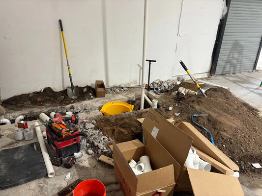 Opening, Clay Traps, and Plumbing