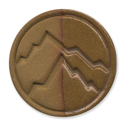 Rocky Mountain Clay Flagstone fired sample, cone 6 oxidation