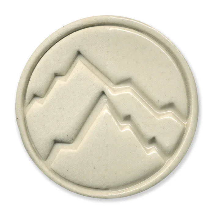 Rocky Mountain Clay BMX Cone 6 fired sample disc